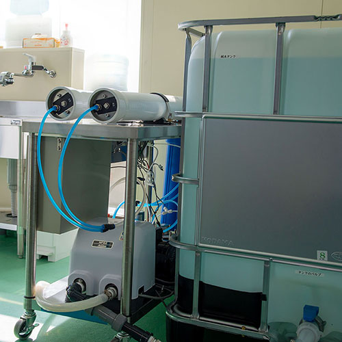 HACCPに準じたプラントで製造されるスーパーウォーター